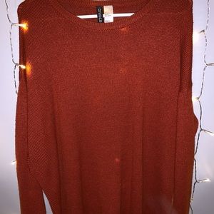 Burnt Orange Sweater